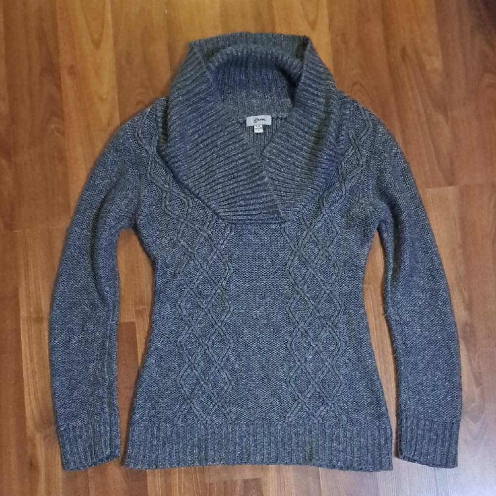 Guess Charcoal Cowl Neck Sweater